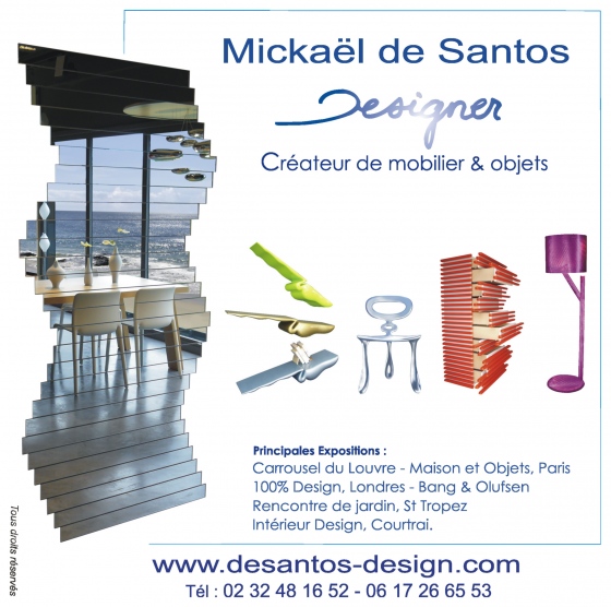 Créateur designer Francais, Mickael de Santos