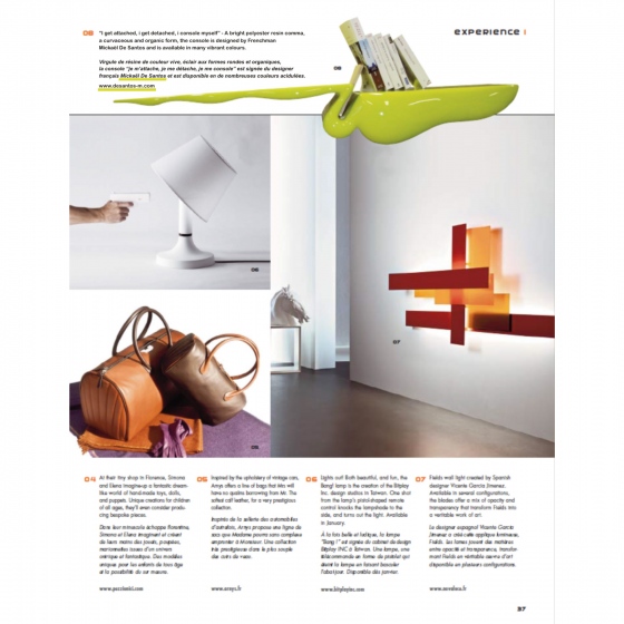 Le designer français et sa console design, en édition limitée surfe sur la tendance du prestige et de l’élégance,partage une vie de palace à Monaco