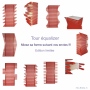 Commode Design-La Tour Equalizer-aux formes illimitées,éditée à 12 exemplaires