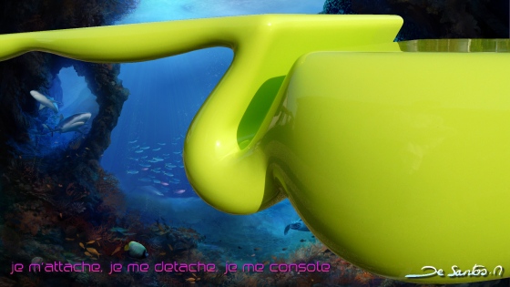 Console murale design