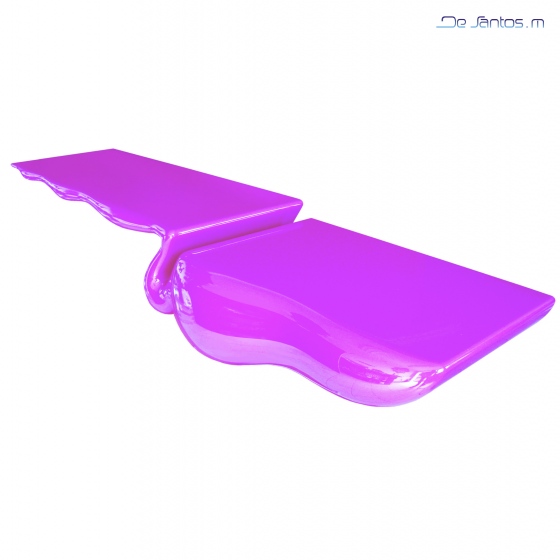 Étagère murale,cette étagère design sera parfaite pour votre espace de vie,numérotée & signée, grand choix de coloris,créations Mickael de Santos