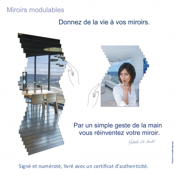 Deux miroirs top design qui s’adaptent à tous les intérieurs tant modernes que classiques