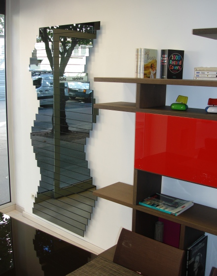 L'espace Steiner de Rouen, le nouveau lieu de vente pour mes miroirs modulables.