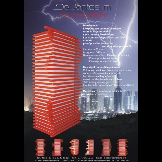 Produits de luxe de Paris à Monté-Carlo,les créations du Designer Français sont véritablement innovantes, ses meubles et miroirs changes de forme quand vous le souhaitez,des créations uniques