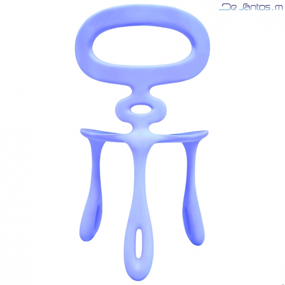 La fonction d’usage de la chaise Tribullule s’harmonise à la fonction d’estime : par ses formes suggérées créant un lien particulier avec l’utilisateur.