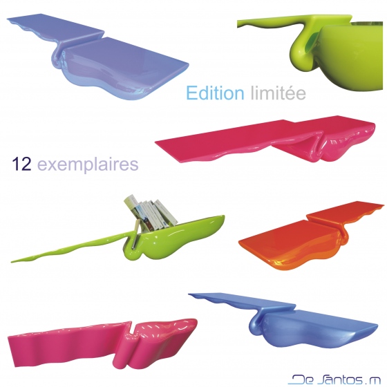 Des étagères au design sculpturale limitées à seulement 12 exemplaires