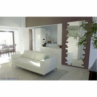 Miroir design« Segment d’Horizon »sa forme change suivant votre envie