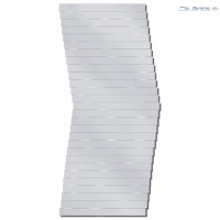 Miroir design« Segment d’Horizon »sa forme change suivant votre envie